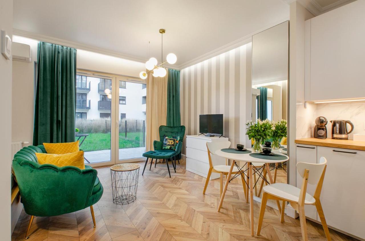 Sky Home- Green Apartament -Manufaktura, Bezplatny Parking, Klimatyzacja, Dostep Na Kod Łódź Buitenkant foto