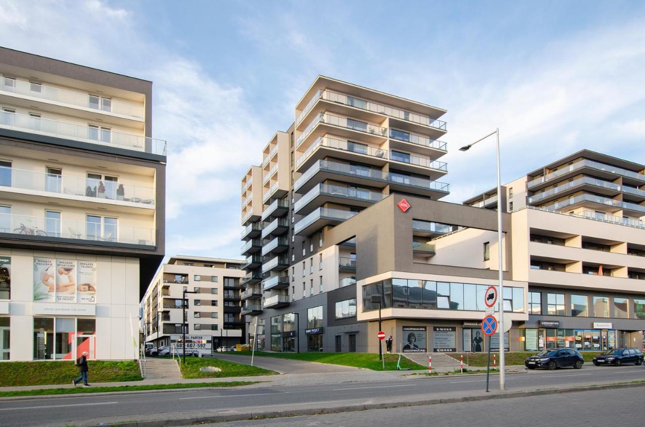 Sky Home- Green Apartament -Manufaktura, Bezplatny Parking, Klimatyzacja, Dostep Na Kod Łódź Buitenkant foto